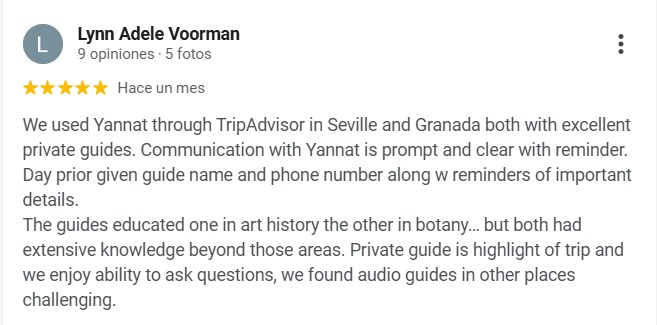 Five-star Yannat Travel review 3