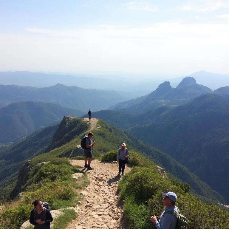 Private hiking experience in the Spanish mountains