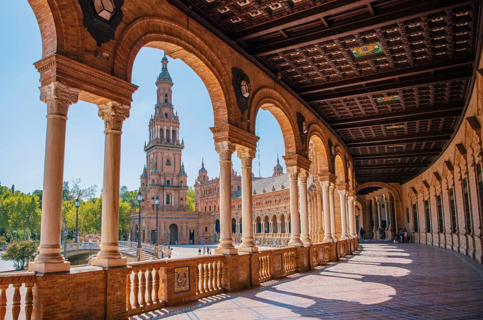 Plaza de España in Seville